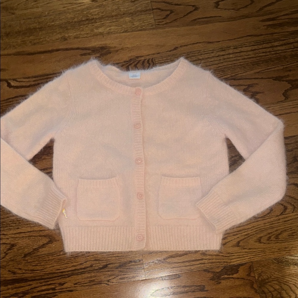 Gymboree girls pink cardigan sweater size medium (7-8) NWOT